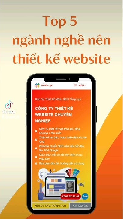 TOP 5 NGÀNH NGHỀ NÊN CÓ WEBSITE NGÀY HÔM NAY: CHÌA KHOÁ THÀNH CÔNG TRONG KỶ NGUYÊN SỐ