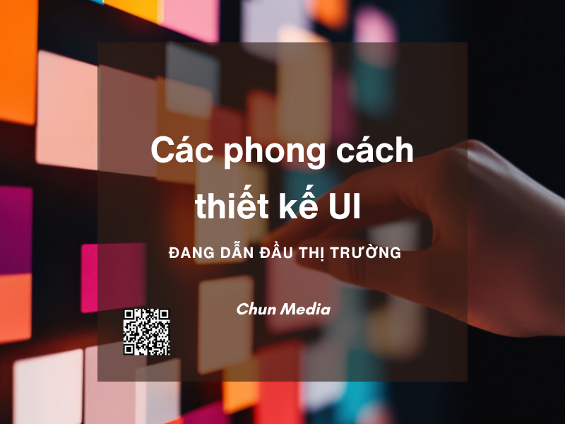 Các phong cách thiết kế UI đang dẫn đầu thị trường