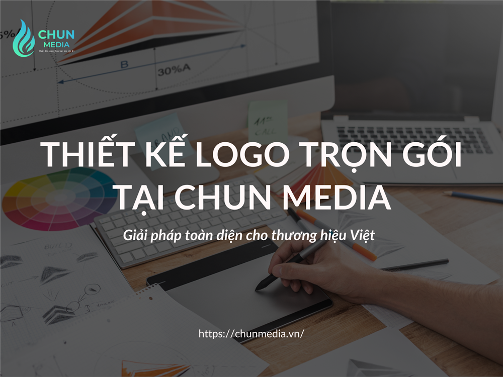 Thiết kế logo trọn gói tại Chun Media: Giải pháp toàn diện cho thương hiệu Việt