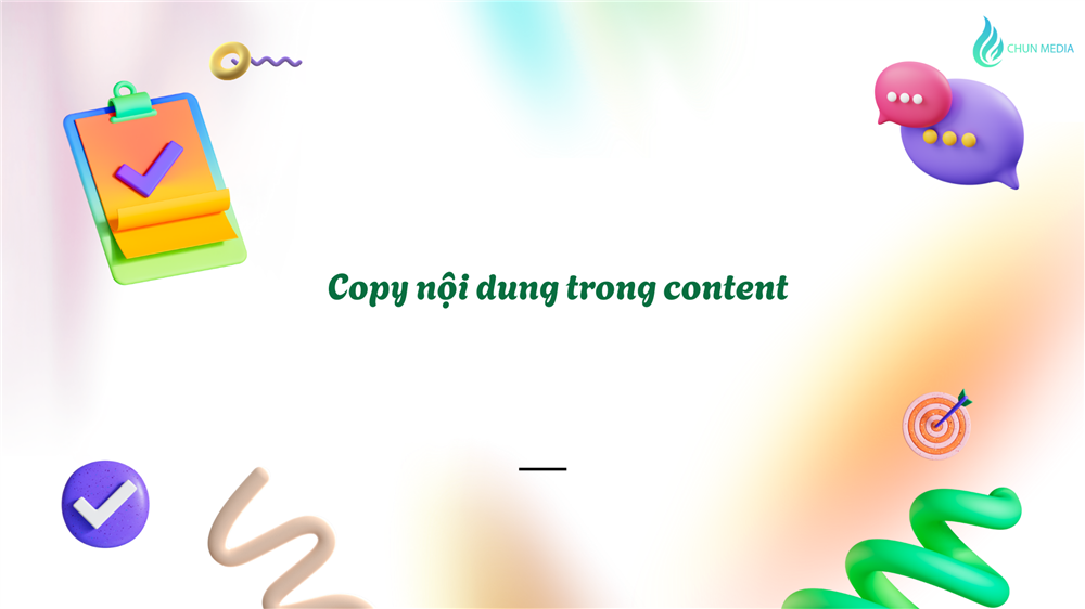 Copy nội dung trong content – Sai lầm khiến thương hiệu trả giá đắt