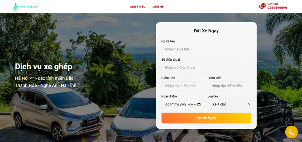 Gói Chuyên Nghiệp – Website vận tải chuẩn doanh nghiệp