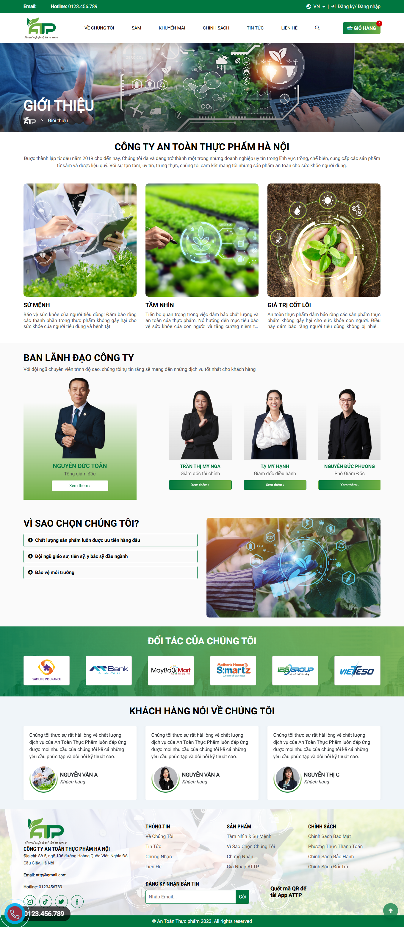 Trang giới thiệu