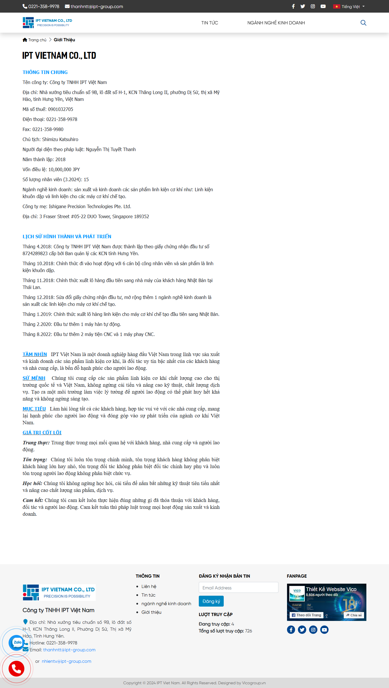 Trang giới thiệu