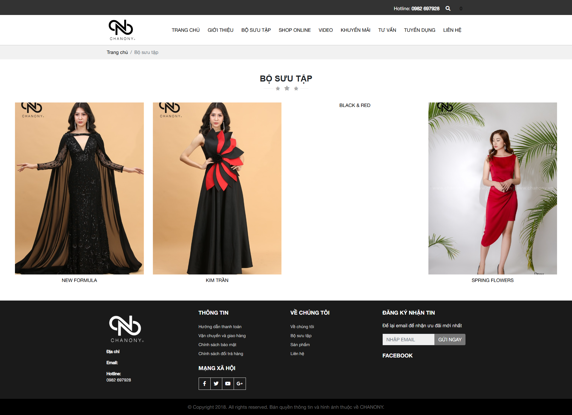 Trang bộ sưu tập