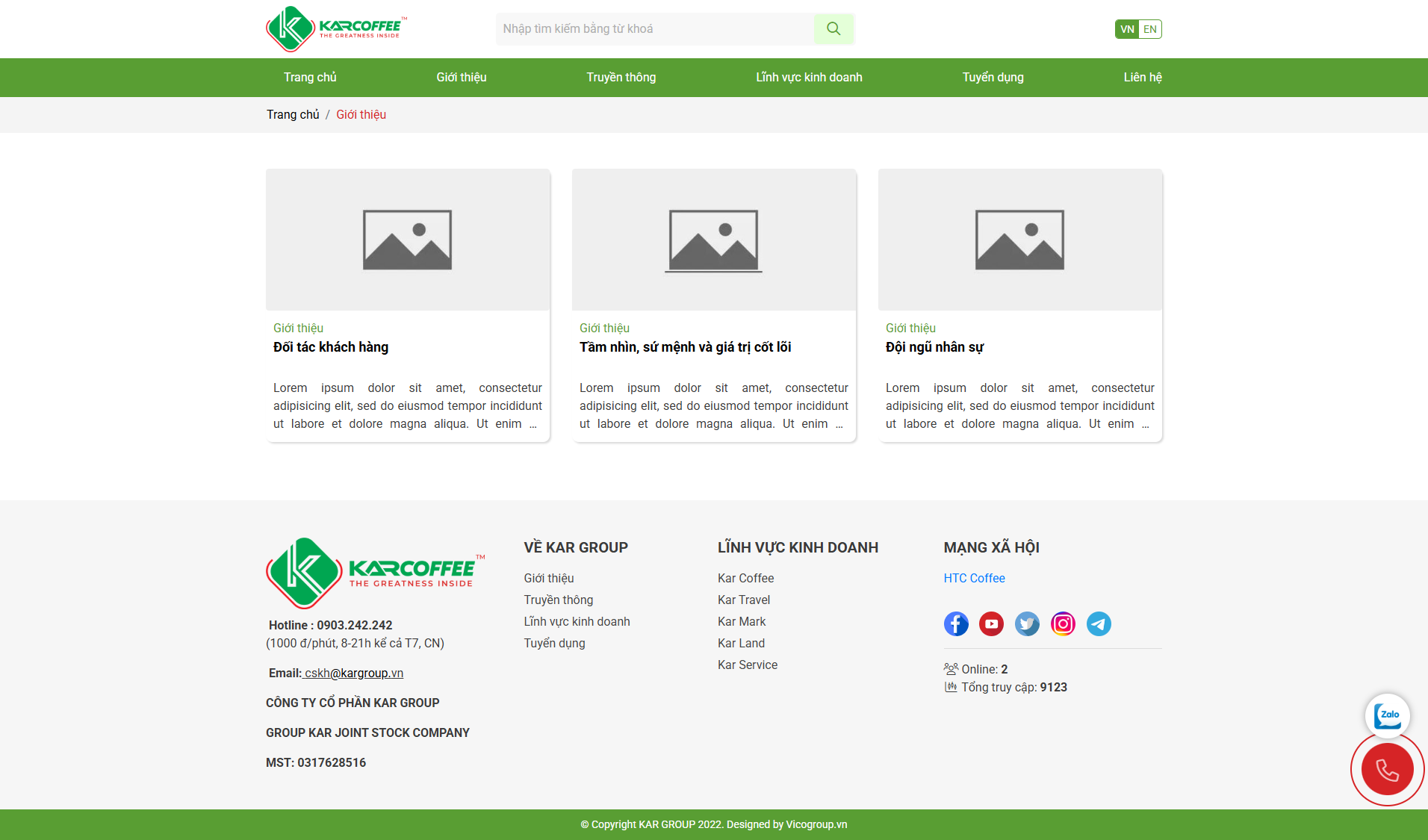 Trang giới thiệu