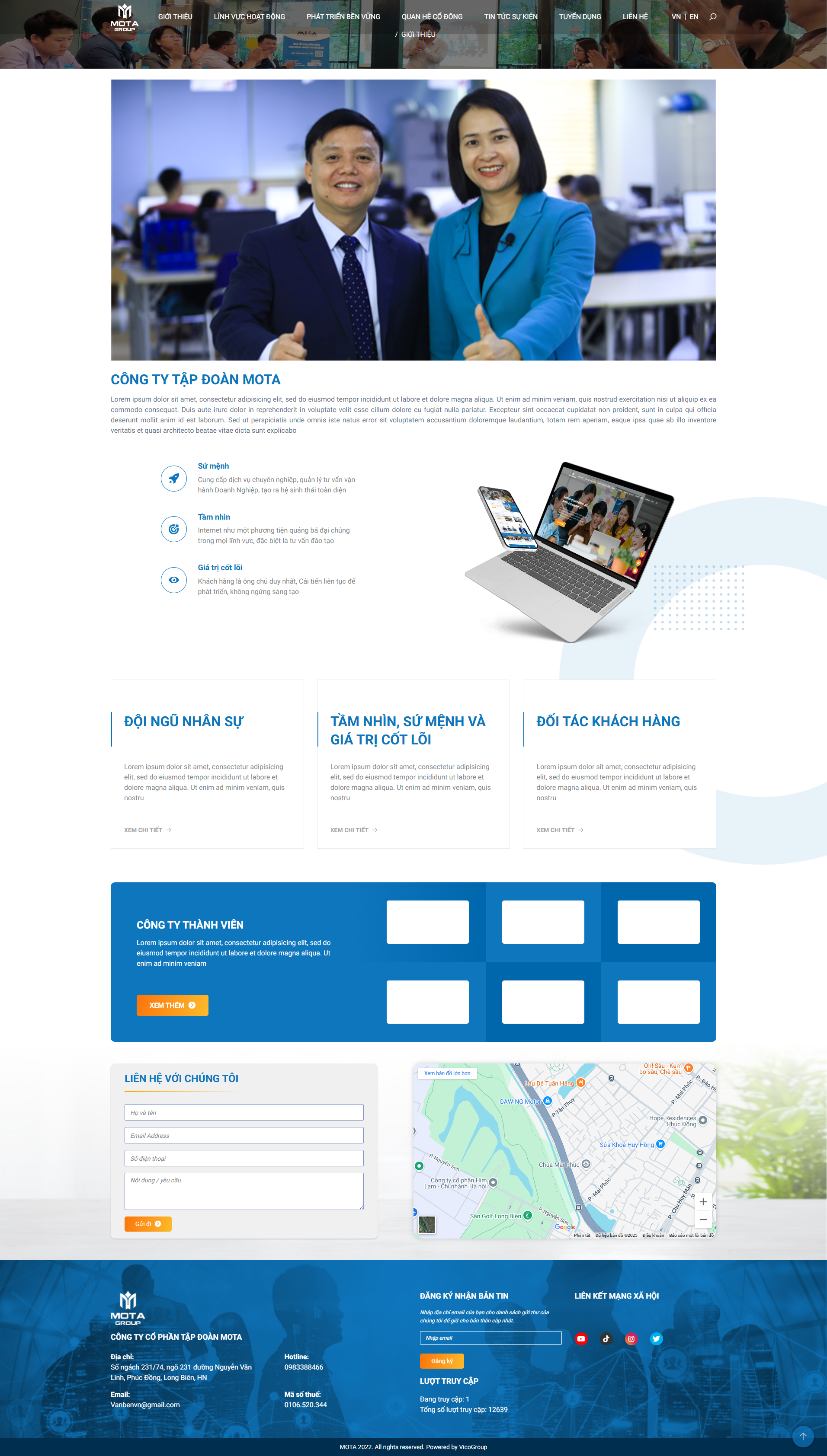 Trang giới thiệu