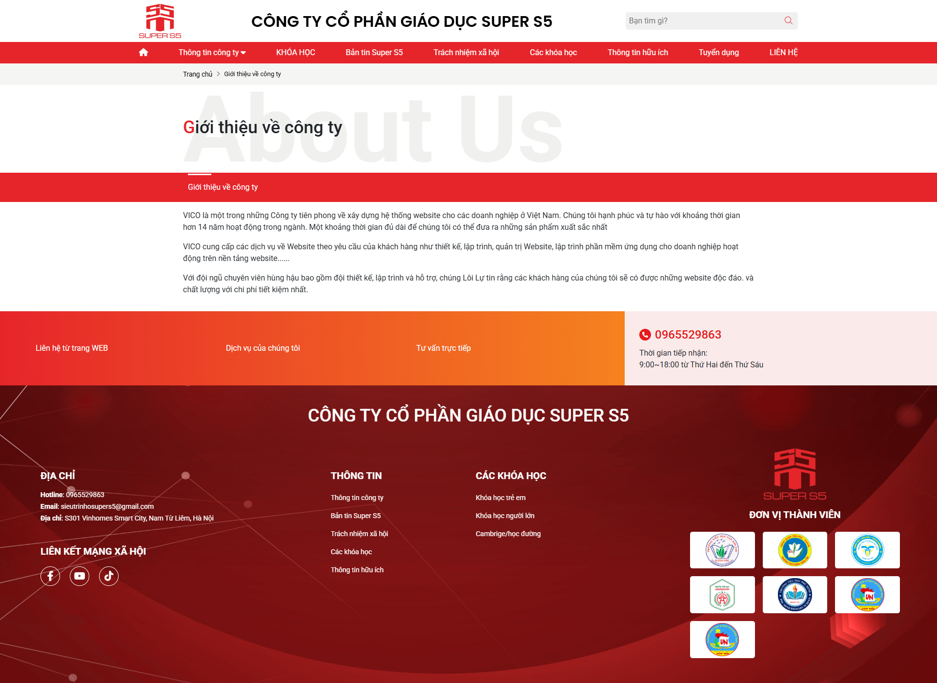 Trang giới thiệu