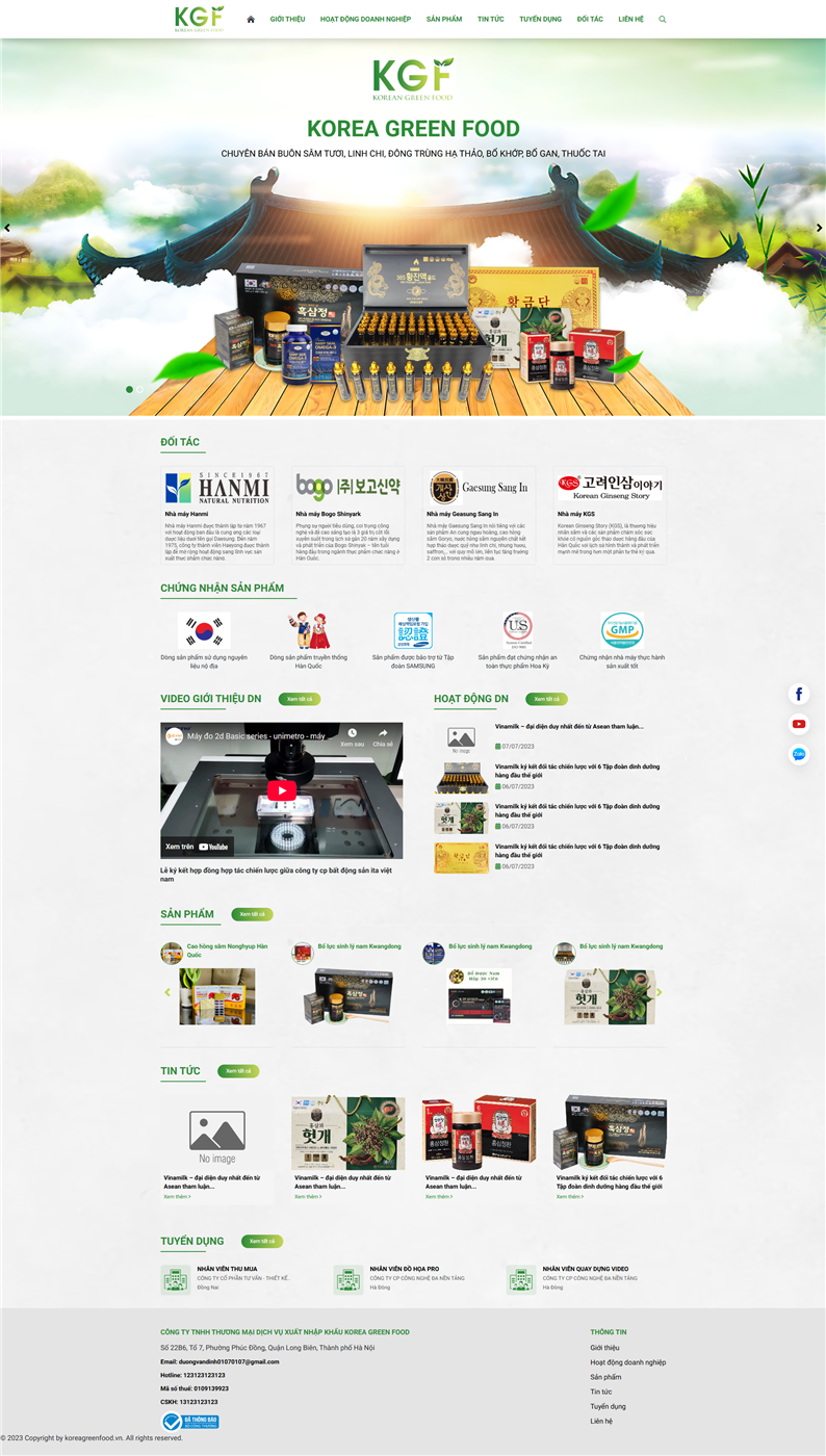 Korea Green Food