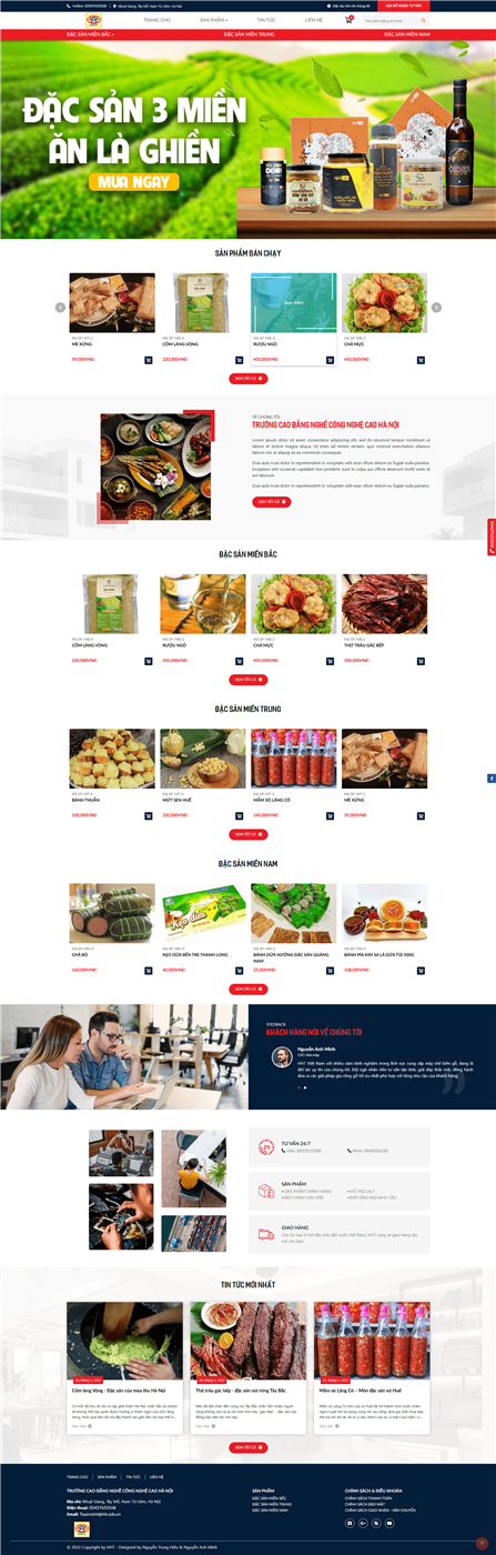 Đặc sản 3 miền