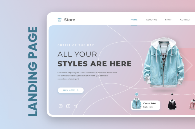LANDING PAGE CHUYÊN NGHIỆP